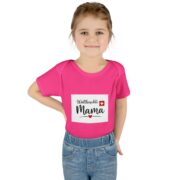 Swiss Mama Baby Bodysuit – 'Wältbeschti Mama' Infant Onesie with Heart - Image 32