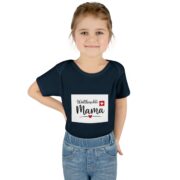 Swiss Mama Baby Bodysuit – 'Wältbeschti Mama' Infant Onesie with Heart - Image 24