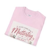 Muttertag Floral T-Shirt – Alles Liebe zum Muttertag (German Mother's Day Shirt) - Image 8