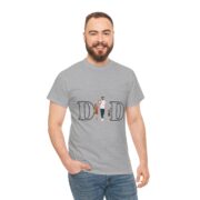 Dad Family Silhouette T-Shirt — "DAD" Letter Design with Kids (Father’s Day Gift) - Image 15