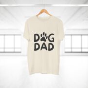 Dog Dad T-Shirt - Paw Print Graphic Tee for Men, Father's Day Gift - Image 14