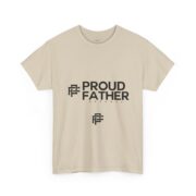 Proud Father T-Shirt — Minimal Dad Graphic Tee - Image 8