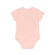Baby Bodysuit – "Wenn Mama nein sagt, frag Opa!" Cute Cookie Graphic Organic Onesie - Image 5
