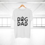 Dog Dad T-Shirt - Paw Print Graphic Tee for Men, Father's Day Gift - Image 4