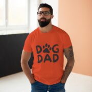 Dog Dad T-Shirt - Paw Print Graphic Tee for Men, Father's Day Gift - Image 10