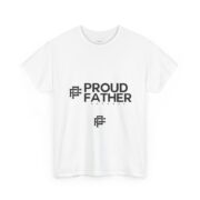 Proud Father T-Shirt — Minimal Dad Graphic Tee - Image 4
