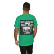 T‑Shirt - "Gut aussehen reicht nicht, man muss auch saufen können" German Funny Drinking Tee - Image 50