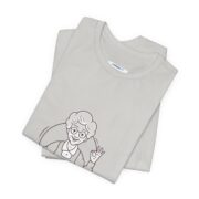 Grandma Serving Pie Illustration T-Shirt — Cute Retro Baker Tee - Image 23