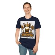 Bierkönig Crown Beer T-Shirt — Tropical Palm Beer Graphic Tee - Image 4
