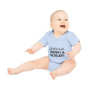 Baby Bodysuit – "Schlaf doch, wenn I a schlaf!" German Funny Baby One-Piece - Image 12