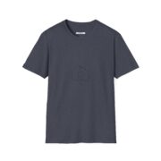 Cat Heart Line Art T-Shirt — Minimal Cute Cat Lovers Tee - Image 34