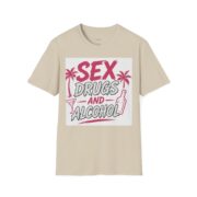 Sex, Drugs and Alcohol T-Shirt — Retro Palm Beach Party Graphic Tee - Image 31