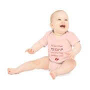 Baby Bodysuit «Ab heute bestimme ich» – Organic Short Sleeve Baby One-Piece (German) - Image 6