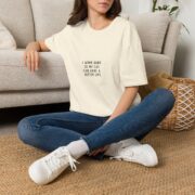 Cat Lover T-Shirt - "I Work Hard So My Cat Can Have a Better Life" Minimalist Tee - Image 10