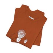 Grandma Serving Pie Illustration T-Shirt — Cute Retro Baker Tee - Image 35