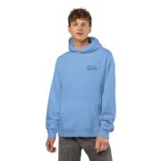 Relaxed Hoodie — Minimal "Good Vibes" Chest Print Casual Hoodie - Image 27