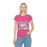 Women's T-Shirt — "Nicht perfekt aber glücklich" Momlife Graphic Tee - Image 43