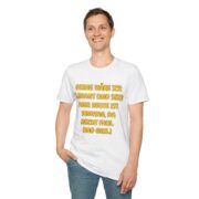 T-Shirt – "Gerne wäre ich elegant und sexy! Aber heute ist Sonntag, da bleib ich faul und geil" - Image 2