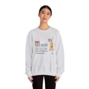 Sweatshirt — "Oma weiß alles" Funny German Grandma Crewneck - Image 9