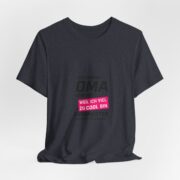 Grandma Announcement Tee — "Ich werde OMA genannt weil ich viel zu cool bin" Frenchie Grandma Gift - Image 40