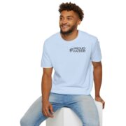 Proud Father T-Shirt — Minimal Chest Logo Dad Tee - Image 31