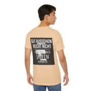 T‑Shirt - "Gut aussehen reicht nicht, man muss auch saufen können" German Funny Drinking Tee - Image 40