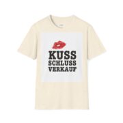 T-Shirt — "Kuss Schluss Verkauf" Lip Print Graphic Tee - Image 19