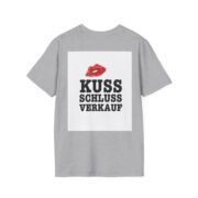 T-Shirt — "Kuss Schluss Verkauf" Lip Print Graphic Tee - Image 16