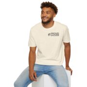Proud Father T-Shirt — Minimal Chest Logo Dad Tee - Image 15