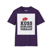 T-Shirt — "Kuss Schluss Verkauf" Lip Print Graphic Tee - Image 47