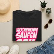T-Shirt — "Wochenende Saufen Geil" Party Graphic Tee - Image 5