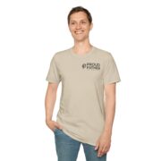 Proud Father T-Shirt — Minimal Chest Logo Dad Tee - Image 6