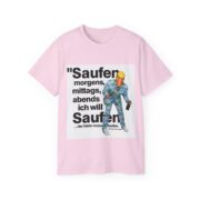 Saufen Graphic Tee – Funny German Drinking Quote T-Shirt - Image 25