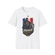 France Football Jersey T‑Shirt — Mbappé #10 Tricolor Design (France 2026) - Image 2