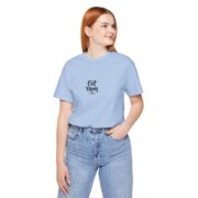 Cat Mom Tee — Cute Minimalist Cat Mom Short Sleeve T‑Shirt - Image 2