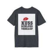 T-Shirt — "Kuss Schluss Verkauf" Lip Print Graphic Tee - Image 40