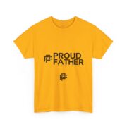 Proud Father T-Shirt — Minimal Dad Graphic Tee - Image 13