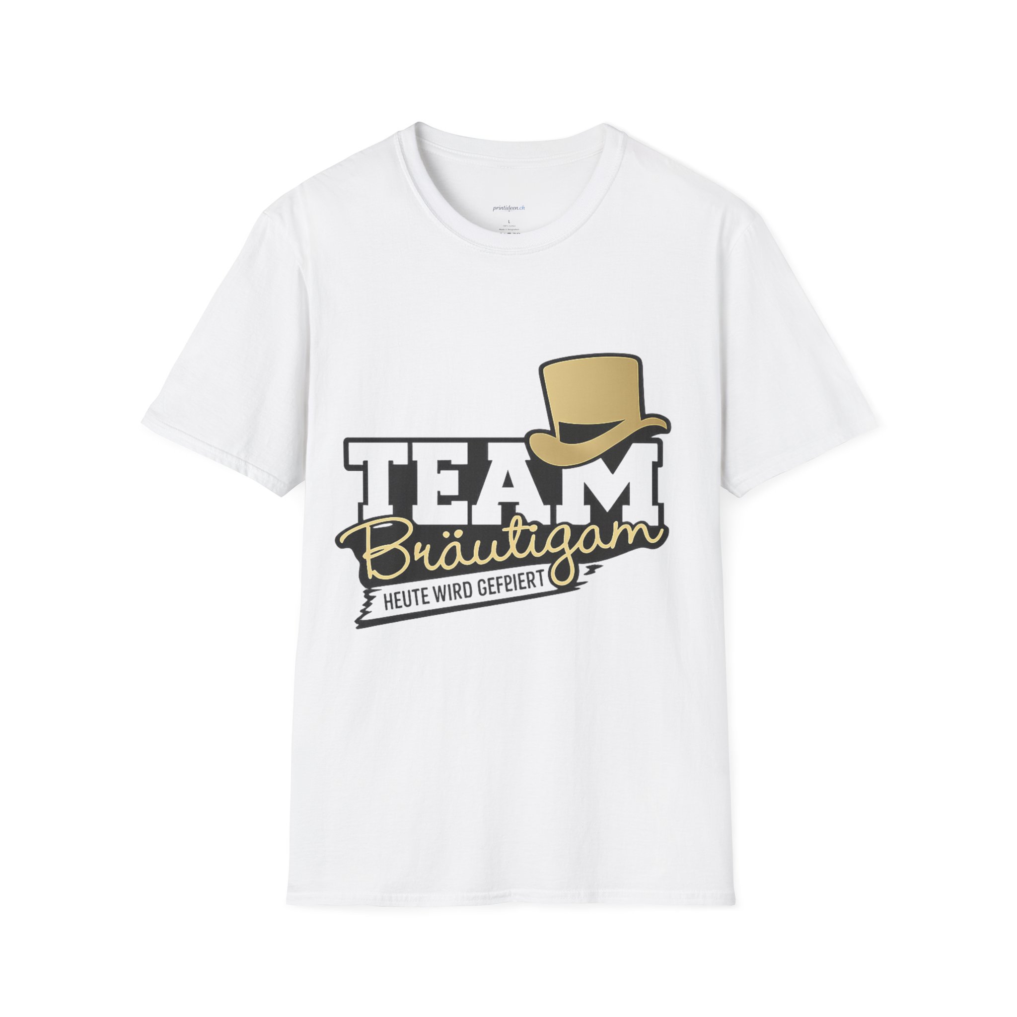 1515379986757429366_2048.jpeg Team Bräutigam T-Shirt – Bachelor Party Groom Squad Tee - Image 1