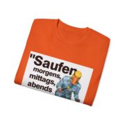 Saufen Graphic Tee – Funny German Drinking Quote T-Shirt - Image 12