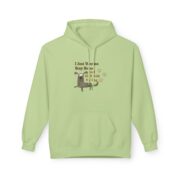 Dog Lover Hoodie — "I Just Wanna Stay Home & Cuddle with My Dog" Cute Paw Print Graphic - Image 21