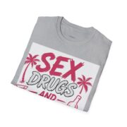 Sex, Drugs and Alcohol T-Shirt — Retro Palm Beach Party Graphic Tee - Image 20