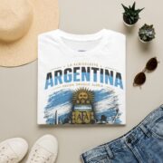 Argentina Soccer T-Shirt — AFA 2026 Vintage Football Pride