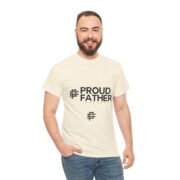 Proud Father T-Shirt — Minimal Dad Graphic Tee - Image 20