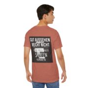 T‑Shirt - "Gut aussehen reicht nicht, man muss auch saufen können" German Funny Drinking Tee - Image 20