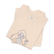 Grandma Serving Pie Illustration T-Shirt — Cute Retro Baker Tee - Image 19