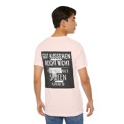 T‑Shirt - "Gut aussehen reicht nicht, man muss auch saufen können" German Funny Drinking Tee - Image 8