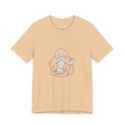 Grandma Serving Pie Illustration T-Shirt — Cute Retro Baker Tee - Image 29