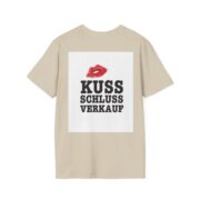 T-Shirt — "Kuss Schluss Verkauf" Lip Print Graphic Tee - Image 12