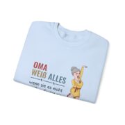 Sweatshirt — "Oma weiß alles" Funny German Grandma Crewneck - Image 28