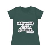 Women's T-Shirt — "Nicht perfekt aber glücklich" Momlife Graphic Tee - Image 17